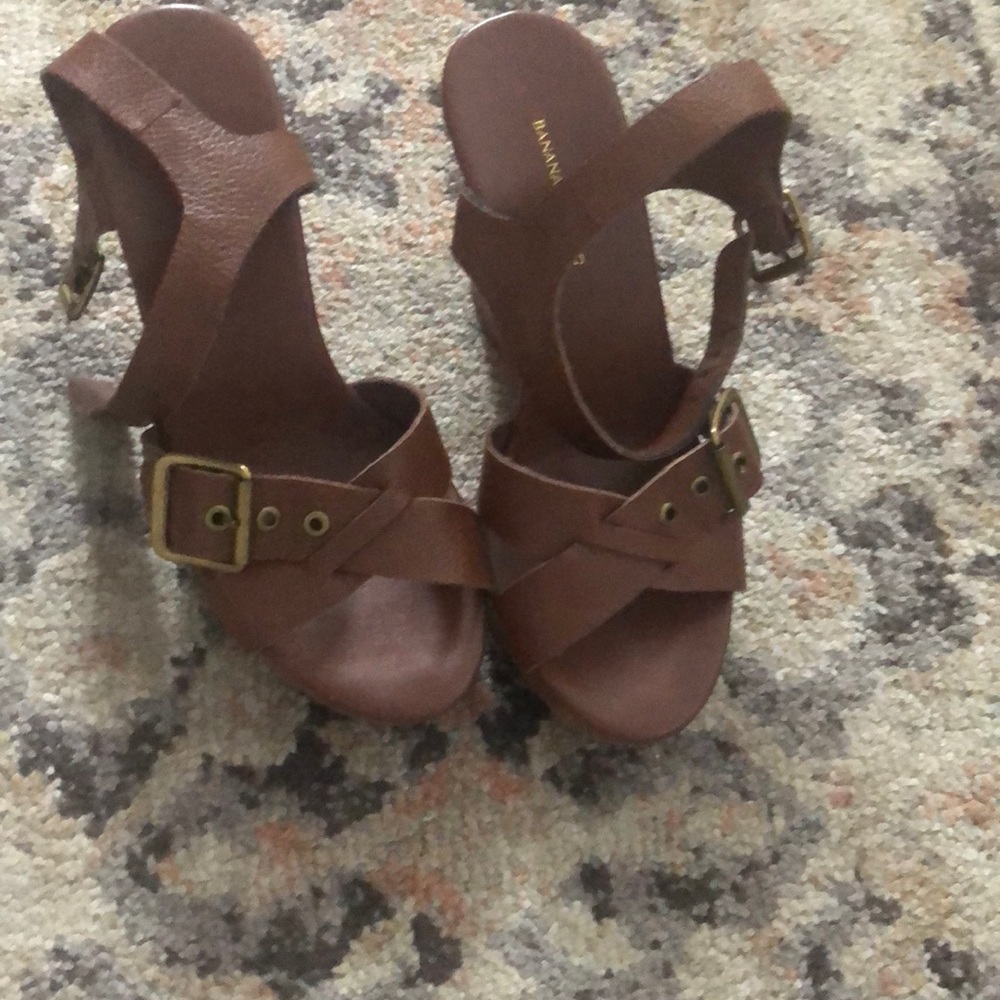 Banana Republic Wedge Sandals